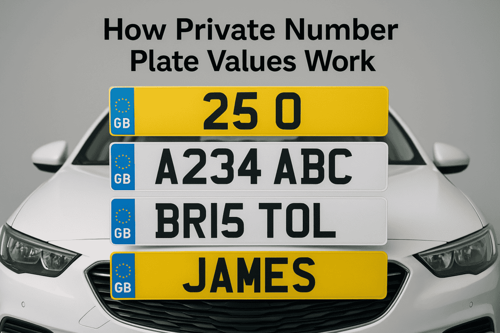How Private Number Plate Values Work