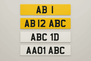 Private Number Plate Formats and Rules