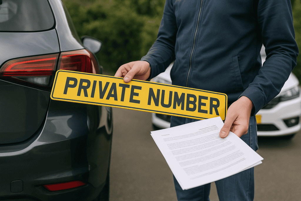 Transfer Your Private Number Plate