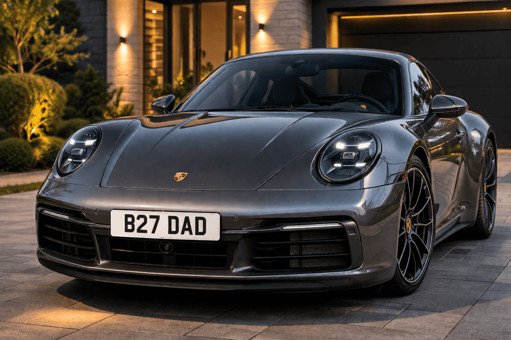Private number plates